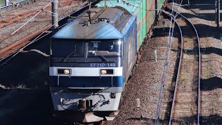 新緑の編成と青い富士！  EF210-149  59レ  盛岡タ→安治川口