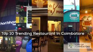 Top 10 Trending Restaurant In Coimbatore