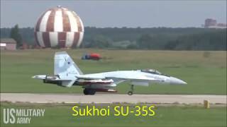 Amazing  Sukhoi Su 35 Display Impossible Stunt at MAKS 2017 Air Show