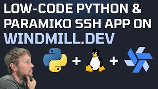 Develop Windmill.dev UI With Python & SSH Data ππ₯ Developer | DevOps | Low-Code App