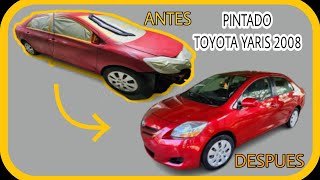 PINTANDO TOYOTA YARIS 2008