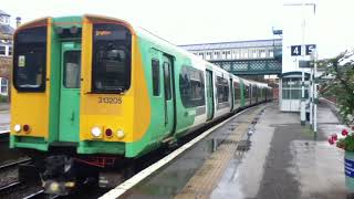 'Legend driver' Southern class 313205 departs Lewes with a six tone!