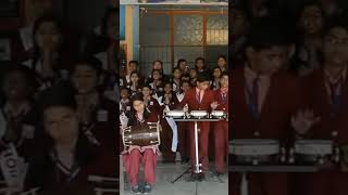 Jay hanuman Gyan gun Sagar hanuman chalisa school boys and girls hanuman pawar 🚩 #shots #viralvideo