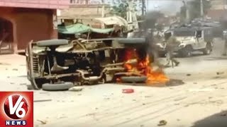 Bharat Bandh : Dalit Groups Protest Against Dilution Of SC/ST Act, 8 Dead, Hundreds Injured | V6