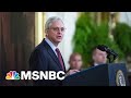 What AG Garland Told Lester Holt That Should Make Trump Worry