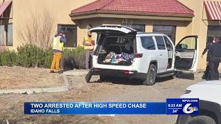 Two People were Arrested After a High-Speed Chase in Idaho Falls