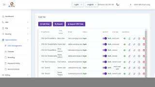 ICTPBX Tutorial #1: Tenant & User Setup