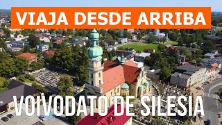 Voivodato de Baja Silesia desde arriba | Vídeo de dron en 4k | Polonia desde el aire