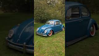 Slammed VW BEETLE (Air Ride) #shorts