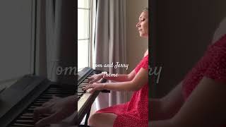 Tom and Jerry Theme #piano #cinematography #music #pianist #tamarasirius