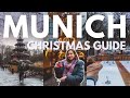 CHRISTMAS IN MUNICH (Best things to do, ice skating, illuminations & Christmas Markets)