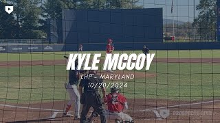 LHP Kyle McCoy, Maryland - 10/20/2024 (Fall Scrimmage)