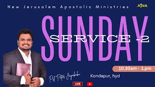 NJAM | LIVE  | Sunday 2nd Worship Service | 13 OCT 2024  #peterjayababugaru