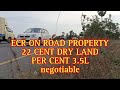 🆔48//ECR on road 22 cent dry land property paramankeni Village ecr