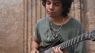 Still Loving you - Amazing Street Electric Guitar Performance - Cover by Damian Salazar