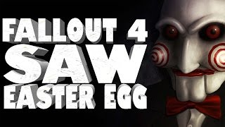 FALLOUT 4 - SAW "DEATH MAZE" EASTER EGG (FALLOUT 4 EASTER EGGS)
