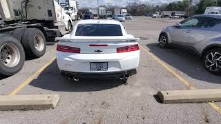 Camaro ZL1 Stock Exhaust startup and idle