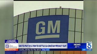 GM Settles Privacy Lawsuit for $13 Million