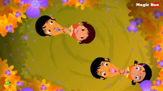 ఒప్పులకుప్ప ఒయ్యారిభామ | Oppula Kuppa Oyyari Bhama | Telugu Rhymes | 2D Animation | Cartoon Songs