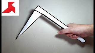 DIY - How to make a KAMA combat sickle out of A4 paper