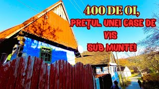 A vândut 400 de oi și și-a construit casa mult visată. Cătunul de sub munte cu doar 7 familii.