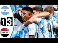 Argentina vs Iraq 1-3 All Goals & Highlights Olympic 2024 الأرجنتين vs العراق