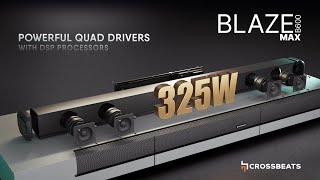 Blaze B600 Max home theatre audio system for immersive bass and surround #soundexperience.