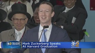 Mark Zuckerberg Speaks At Harvard