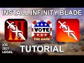 Infinity Blade INSTALLATION Tutorial (Sideloadly: Resign every 7 days)