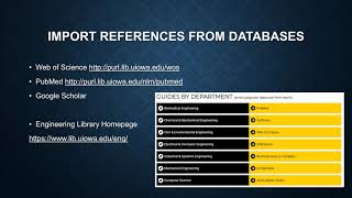 EndNote Basic Part 4: Importing References into EndNote