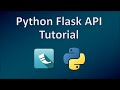 Make an API using Flask in Python | Rest API Project in 2 minutes 👊