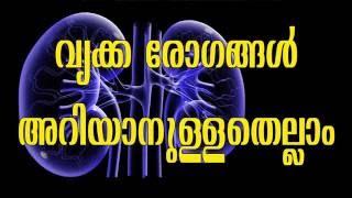 വൃക്ക രോഗങ്ങൾ ആവശ്യം നടത്തേണ്ട പരിശോധനകൾ, Basic CkeckUps for Kidney diseases. Dr Jayanth Thomas