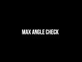 Mitsubishi EDM: MV Series Max Angle Check