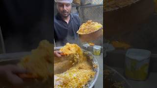 Mutton biryani at Nawaabs restaurant gachibowli Hyderabad #biryani #food #trending #youtubeshorts