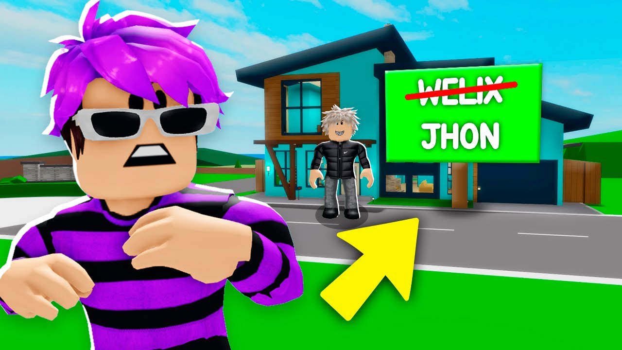 They Robbed My House In Brookhaven Youtube