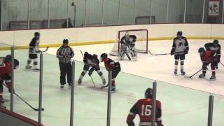 Mankato vs Lakeville North hockey  Bantam A Regions March 2011