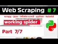 Web Scraping Tutorial #7 | Complete Scrapy Project with Infinite Scroll | How To Scrape 
