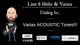 Line 6 Helix & Variax - Dialing In... Great Variax Acoustic Tones