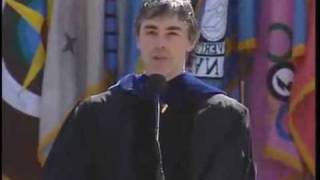 Larry Page Commencement Address - Part 1