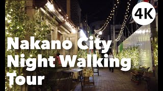 [4K]  中野駅南口  Nakano St  South Exit Walking Tour by OSMO POCKET   中野駅南口散策