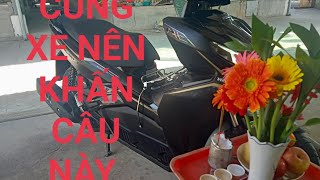 CÚNG XE NÊN KHẤN CÂU NÀY# THÚY LONG AN VLOG