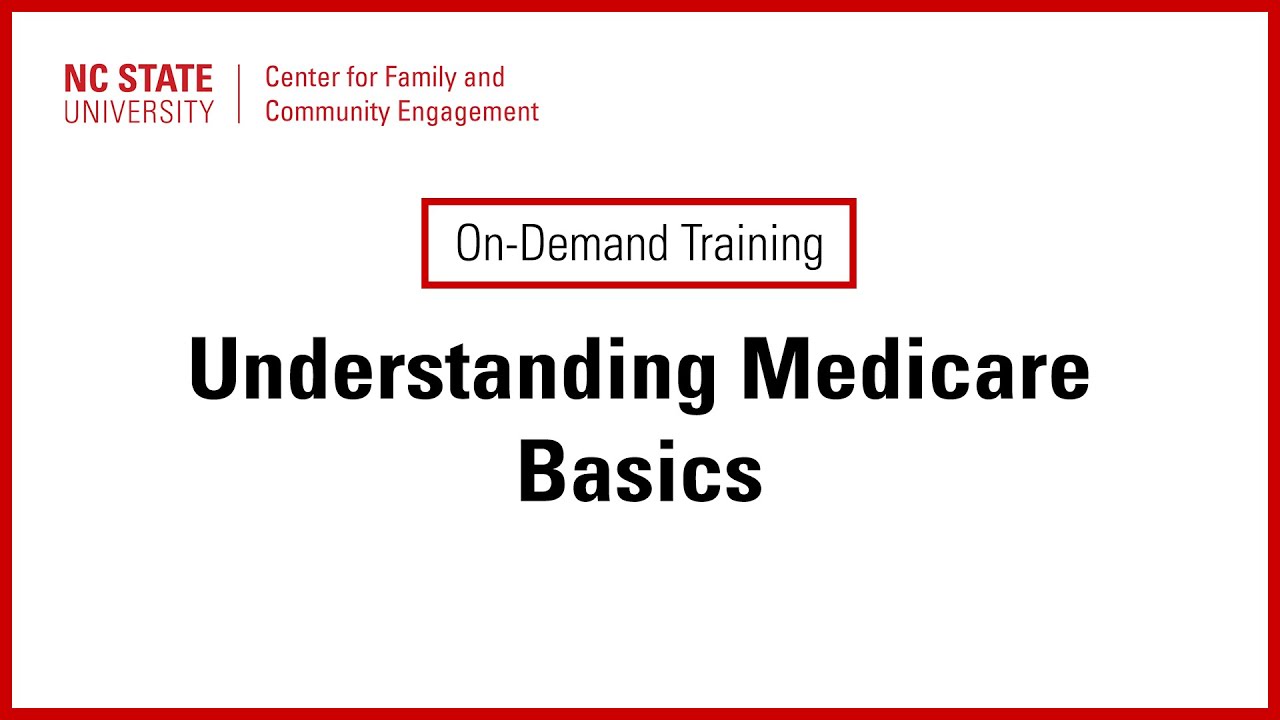 Understanding Medicare Basics Course Trailer - YouTube