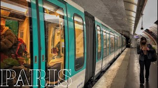 🇫🇷[PARIS 4K HDR] WALK IN PARIS "PARIS MÉTRO RIDE" (EDITED VERSION) 19/MAR/2022