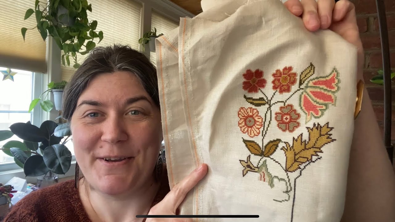 Flosstube 4 3 Finishes For Now Several More Wips March Plans And