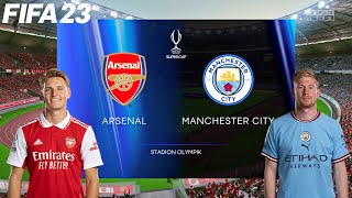 FIFA 23 | Arsenal vs Manchester City - UEFA Super Cup - PS5 Gameplay