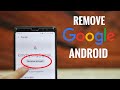 How To Remove Google Account From Android Easy And Fast 2020