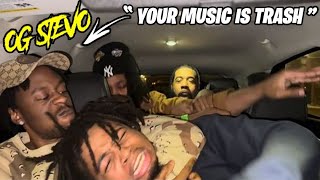 TELLING CHICAGO DRILL RAPPERS THEIR MUSIC IS TRASH ( it got aggressive )