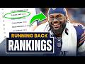 Week 8 Fantasy Football Rankings & Tiers | Running Backs Start/Sit Lineup Advice (2024)