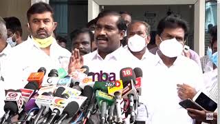 யாரை கேட்டு  மேகதாது அணை.. சவால்விட்ட TVK Velmurugan TN All party meeting  Tamil news nba 24x7