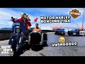 MOTOR HARLEY BONCENG 3 VS POLISI - GTA 5 ROLEPLAY